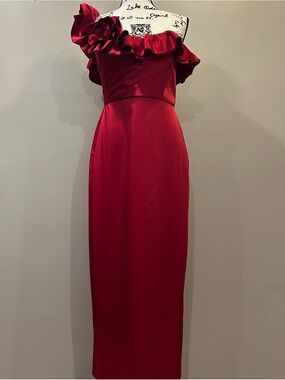 Muse by Marchesa One Shoulder Dress